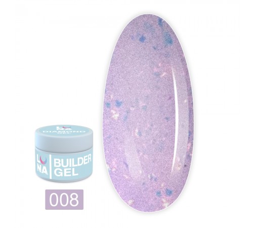 Гель для нарощування LunaMoon Diamond Gel 15 мл (08) Гель для нарощування LunaMoon Diamond Gel 15 мл (08)