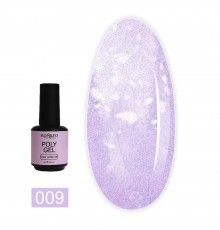 Гель KOMILFO PolyGel 15 г (009 Violet Glitter)