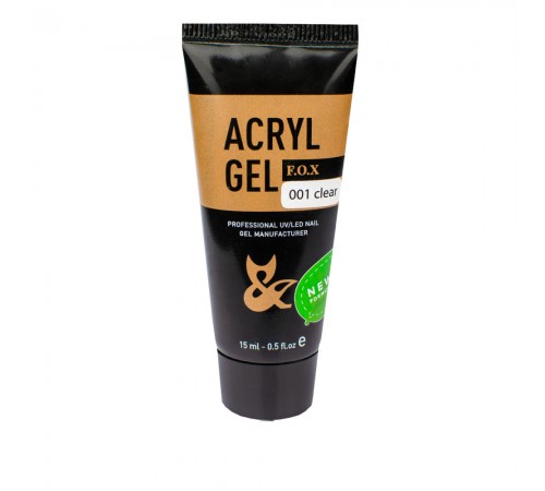 Гель Acryl gel FOX New Formula 15 мл (001)