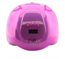 Лампа LEDUV гібрид SUN X 54 Вт (MIRROR PINK)