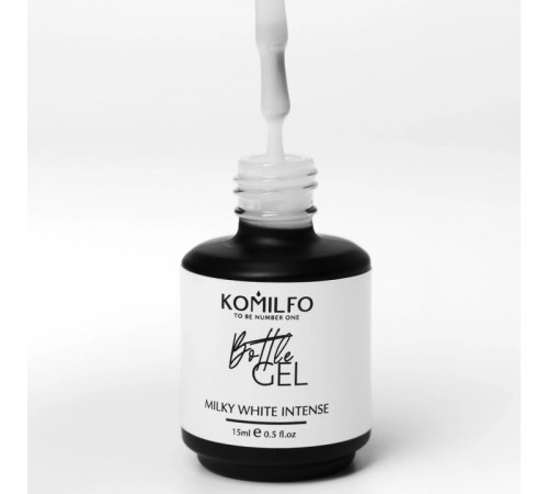 Гель KOMILFO Bottle Gel 15 мл (White Imtense) Гель KOMILFO Bottle Gel 15 мл (White Imtense)