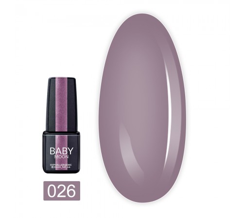 Гель-лак Baby Moon Lilac Train 6 мл (026) Гель-лак Baby Moon Lilac Train 6 мл (026)