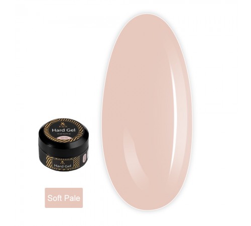 Гель FOX Hard gel будівельний рідкий 15 мл (Soft Pale) Гель FOX Hard gel будівельний рідкий 15 мл (Soft Pale)