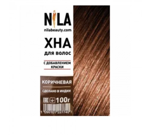 Хна для волосся Nila 100 г (Brown) Хна для волосся Nila 100 г (Brown)