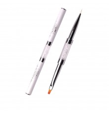 Пензлик KOMILFO Double Gel flat 4 (Nylon)Liner 7 (Nylon)
