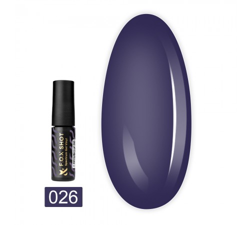 Гель-лак FOX Shot Spectrum 5 g (026) Гель-лак FOX Shot Spectrum 5 g (026)