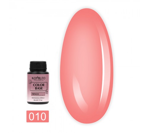 База KOMILFO Color Base 30 мл (барильце) (010 French) База KOMILFO Color Base 30 мл (барильце) (010 French)