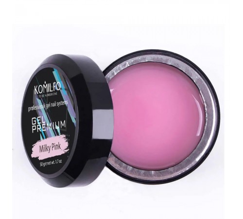 Гель KOMILFO Premium 50 г (Milky Pink) Гель KOMILFO Premium 50 г (Milky Pink)