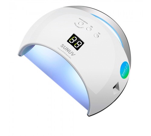 Лампа SUN LED/UV гібрид 6S з дисплеєм Білий 48 Вт Лампа SUN LED/UV гібрид 6S з дисплеєм Білий 48 Вт