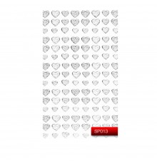 Наклейки для нігтів KODI Nail Art Stickers Silver 013SP