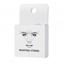 Нитка пофарбована для розмітки брів Mapping String 30 метрів (Біла)