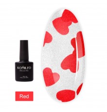 Топ KOMILFO No Wipe Lamour 8 мл (Red)