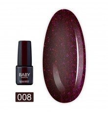 Гель-лак Baby Moon Burgundy 6 мл (008)