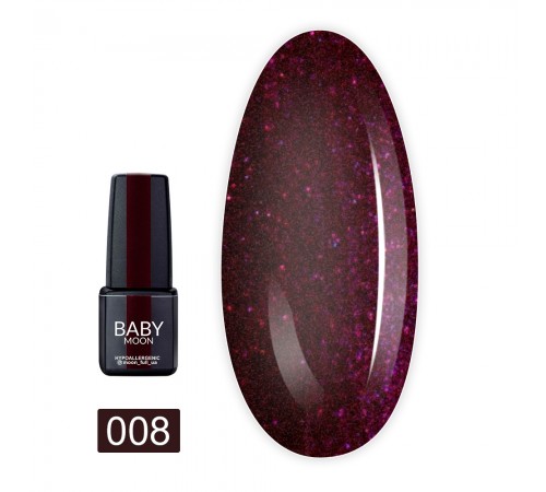 Гель-лак Baby Moon Burgundy 6 мл (008) Гель-лак Baby Moon Burgundy 6 мл (008)