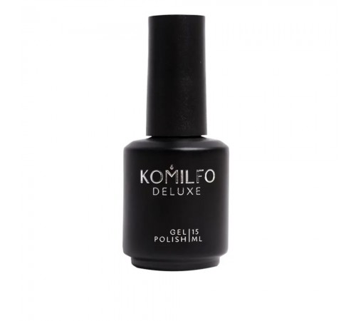 Топ KOMILFO No Wipe Rubber каучуковий для гель-лаку без липкого шару 15 мл Топ KOMILFO No Wipe Rubber каучуковий для гель-лаку без липкого шару 15 мл