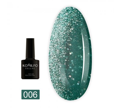 Гель-лак KOMILFO Fairytale Cat Eye 8 мл (006) Гель-лак KOMILFO Fairytale Cat Eye 8 мл (006)