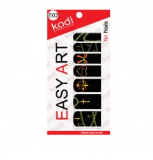 Наклейки для нігтів KODI Easy Art 02E