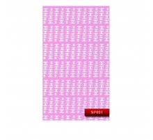 Наклейки KODI NailArt Stickers (001SP White)