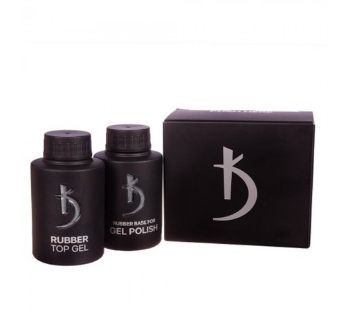 Набір KODI ВEST TWINS (Rubber Top Gel+Rubber Base Gel) 35 мл Набір KODI ВEST TWINS (Rubber Top Gel+Rubber Base Gel) 35 мл