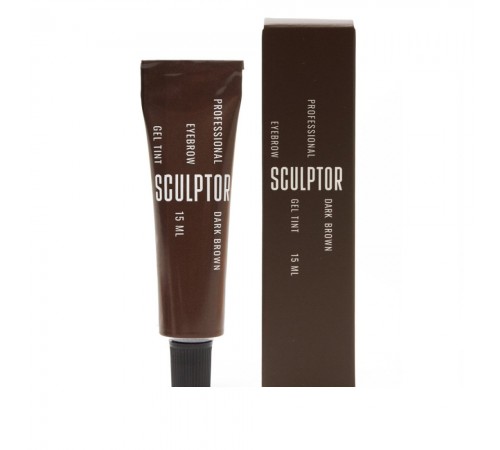 Фарба для брів Sculptor Sculptor Гель-фарба для брів 15 мл (Dark Brown) Фарба для брів Sculptor Sculptor Гель-фарба для брів 15 мл (Dark Brown)