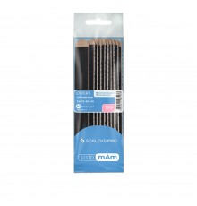 Змінні файли papmAm м'які на дерев'яній основі 180 грит STALEKS PRO EXPERT 20 10 шт (180 grit)