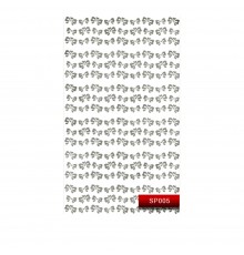 Наклейки KODI NailArt Stickers (005SP Silver)