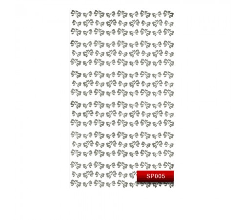 Наклейки KODI NailArt Stickers (005SP Silver) Наклейки KODI NailArt Stickers (005SP Silver)