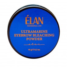 Пудра ультрамаринова для освітлення брів Elan Ultramarine Eyebrow Bleaching Powder