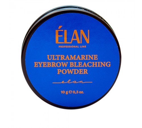 Пудра ультрамаринова для освітлення брів Elan Ultramarine Eyebrow Bleaching Powder Пудра ультрамаринова для освітлення брів Elan Ultramarine Eyebrow Bleaching Powder