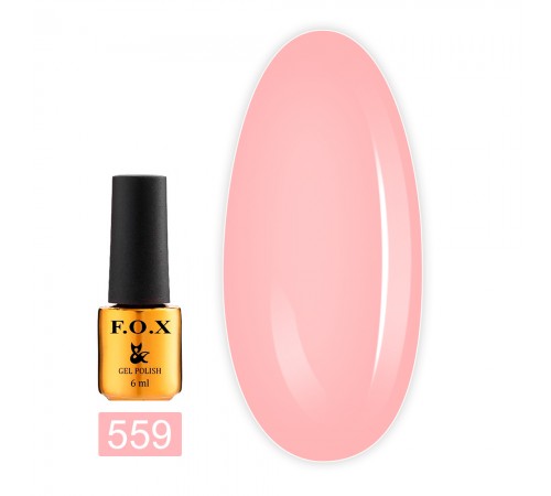 Гель-лак FOX Gold Pigment 6 мл (559) Гель-лак FOX Gold Pigment 6 мл (559)