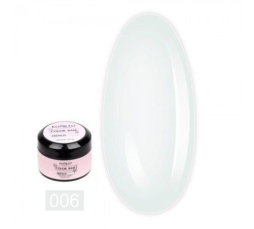 База KOMILFO Color Base 30 мл (гель-банку) (006 French) База KOMILFO Color Base 30 мл (гель-банку) (006 French)