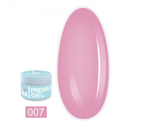 Гель для нарощування LunaMoon Premium Gel 15 мл (07) Гель для нарощування LunaMoon Premium Gel 15 мл (07)