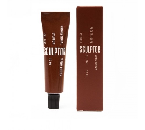 Фарба для брів Sculptor Sculptor Гель-фарба для брів 15 мл (Warm Brown) Фарба для брів Sculptor Sculptor Гель-фарба для брів 15 мл (Warm Brown)