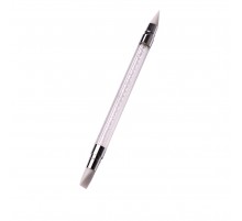 Пензлик KOMILFO Silicone Brush №2 (піка+рівна лопатка)