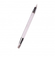 Пензлик KOMILFO Silicone Brush №2 (піка+рівна лопатка)