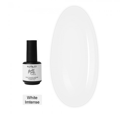 Гель KOMILFO Bottle Gel 15 мл (White Imtense) Гель KOMILFO Bottle Gel 15 мл (White Imtense)