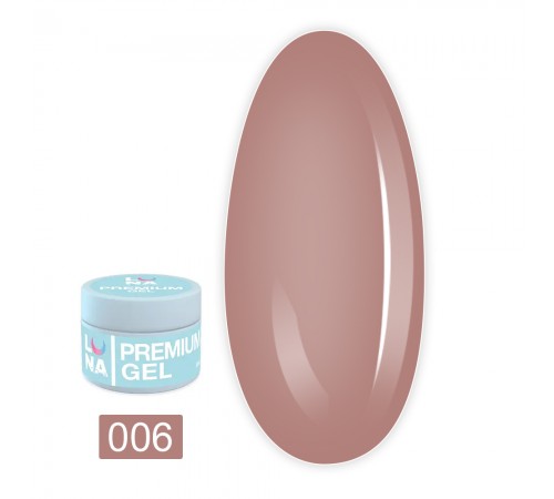 Гель для нарощування LunaMoon Premium Gel 30 мл (06) Гель для нарощування LunaMoon Premium Gel 30 мл (06)