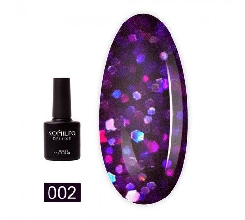 Гель-лак KOMILFO Stardust Glitter 8 мл (002) Гель-лак KOMILFO Stardust Glitter 8 мл (002)