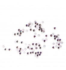 Стрази KOMILFO розмір 3 100 штуп (Purple flare)