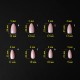 Форми KOMILFO SoFast мякі для швидкого нарощування нігтів 300 шт (Nude Almond)