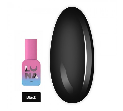База камуфлююча LunaMoon Color Base 13 мл (Black) База камуфлююча LunaMoon Color Base 13 мл (Black)