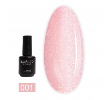 База KOMILFO KC Glitter Rubber French Base 15 мл (001)