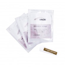 Хна для брів Vivienne WOWBROW (3 сашета 1 гр) (Golden Brown)