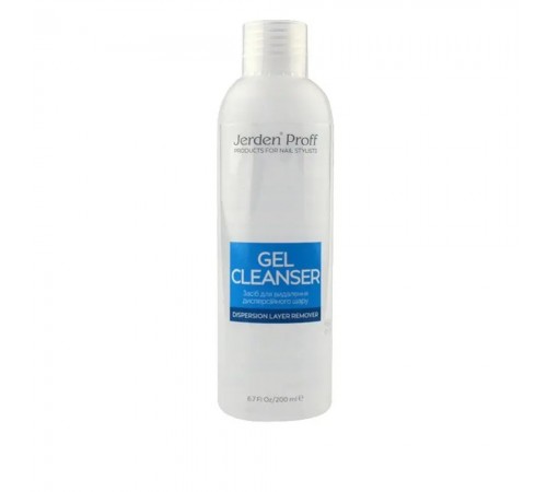 Рідина для видалення липкого шару Jerden Proff Gel Cleanser 200 мл Рідина для видалення липкого шару Jerden Proff Gel Cleanser 200 мл
