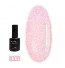 База KOMILFO KC Glitter Rubber French Base 15 мл (005)