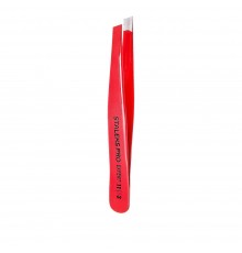Пінцет для брів STALEKS EXPERT 11 TYPE 3 TE-11/3 (Червоний)