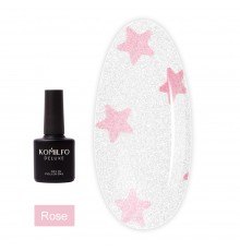 Топ KOMILFO No Wipe Star Nails 8 мл (Rose)