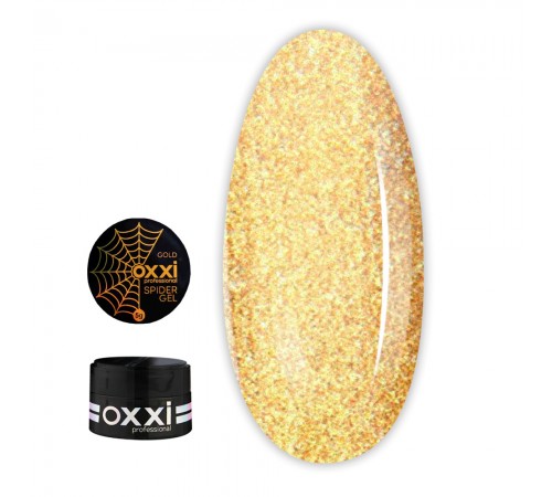 Гель Павутинка OXXI SPIDER GEL 5 мл (Золото) Гель Павутинка OXXI SPIDER GEL 5 мл (Золото)