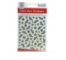Наклейки для нігтів KODI Nail Art Stickers Gold 044SP