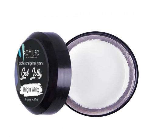 Гель KOMILFO Jelly 50 г (Bright White) Гель KOMILFO Jelly 50 г (Bright White)